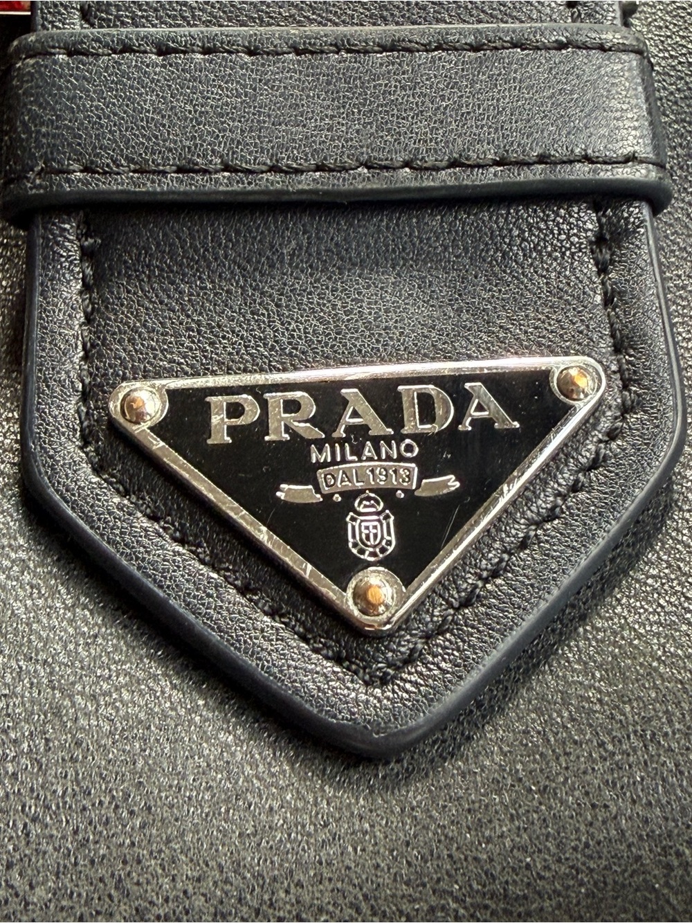 Prada Moon Leather Shoulder Bag - Picture 9 of 10